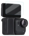 Sunnylife ochranné sklo pro Insta360 GO Ultra / Ochranné sklo displeje / 2 ks / tvrdost 9H / 99% průhlednost (GU-BHM044)