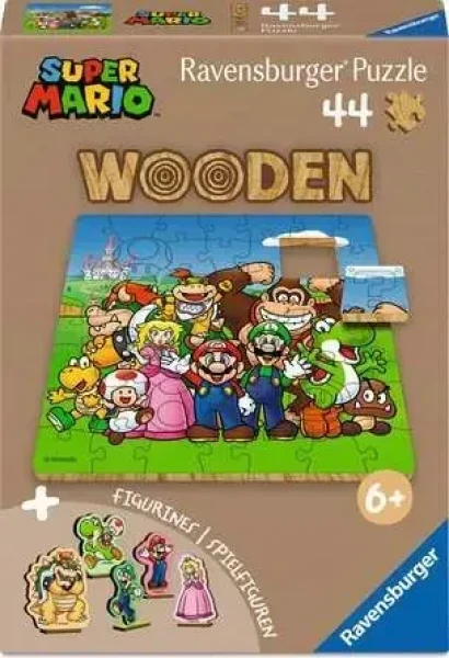 Ravensburger Dřevěné puzzle Super Mario