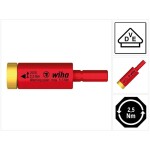 Wera 136076 Momentový klíč Click-Torque X 7 (10 ÷ 100 Nm) s nástavci 16 ÷ 32 mm pro tepelná čerpadla/klimatizace. Typ 9530 (Sada 4 dílů)