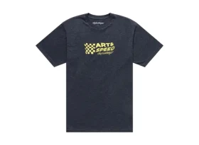 Troy Lee Designs Finish Line pánské triko krátký rukáv Black heather vel. XXL