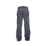 Montérkové kalhoty URBAN H6419 pánské do pasu černo-šedé prodloužené L černo-šedé