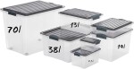 ROTHO úložný box COMPACT 13L - šedá