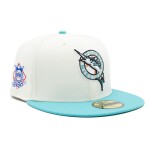 New Era Pánská kšiltovka Miami Marlins MLB Florida Marlins League Patch Cooperstown 59FIFTY Fitted Velikost: 7 3/8