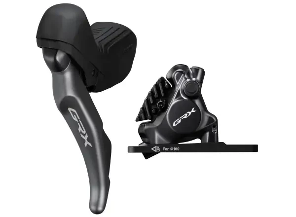 Shimano GRX ST-RX820+BR-RX820 přední kotoučová brzda a 2sp. řazení