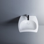 Bezbariérové umyvadlo SAT Brevis 61x53 cm SATBRE6052 SATBRE6052