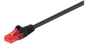 MicroConnect CAT6 U/UTP VALUEPACK 15m černá / PVC / 5ks (V-UTP615SVP)