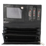 Dámská kožená peněženka Bellugio Utaraxa, černá