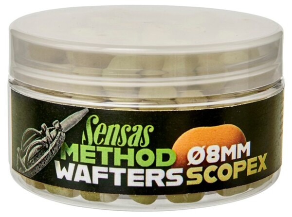 Sensas Wafters 8mm 45g - Scopex,Sensas Wafters 8mm 45g - Scopex