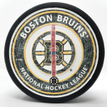 Mustang Puk Boston Bruins NHL Center Ice