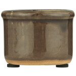 Ib Laursen Mini obal na květiny Hilda Soil, hnědá barva, keramika