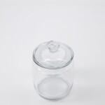 House Doctor Skleněná dóza s víčkem Ville Clear 750 ml, čirá barva, sklo