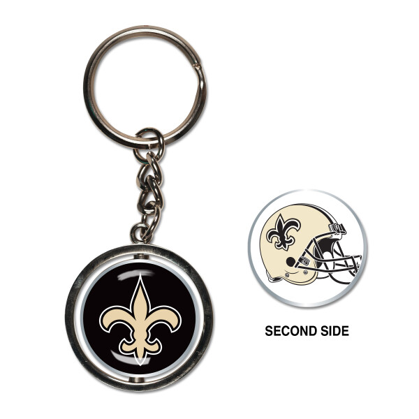 Wincraft Přívěšek na klíče New Orleans Saint NFL Spinner Key Ring WI_95860013