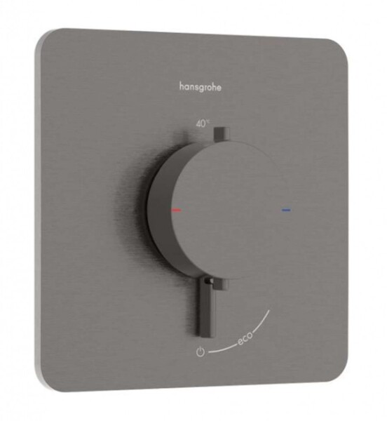 HANSGROHE - Ecostat Comfort Q Termostatická baterie pod omítku, kartáčovaný černý chrom 33712340