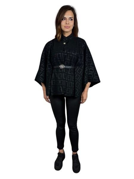 HOSH Pončo Mireen Velikost: UNI, Barva: Černá