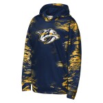 Outerstuff Dětská mikina Nashville Predators NHL Team Dynamics Pullover Sublimated Velikost: Dětské S (122 – 134)