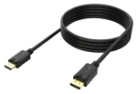 Akasa AK-CBDP27-20BK / Kabel DisplayPort na DisplayPort / 2 m / DisplayPort 2.1 / 16K (AK-CBDP27-20BK)