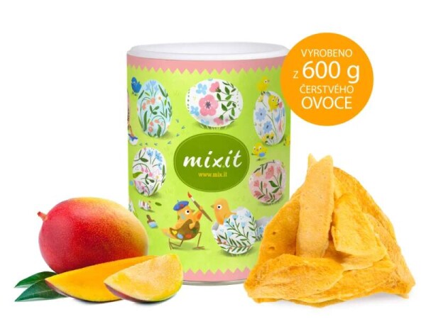 Mixit Křupavé ovoce Mango 100g (Mrazem sušené)