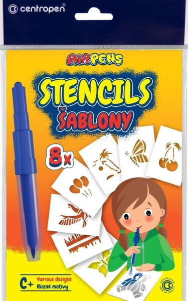 Centropen šablony k foukacím fixům 9996 C+ mix motivů II