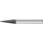PFERD 21214183 frézovací kolík tvrdokov Špičatý kužel Délka 41 mm Vnější Ø 3 mm Pracovní délka 11 mm Ø hřídele 3 mm 1 ks