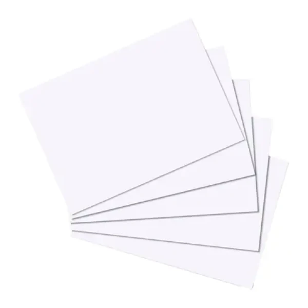 Herlitz Prázdné kartičky A6 / 100 ks / bílá (10621423)