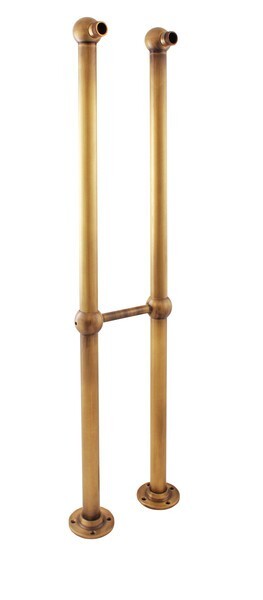 RAV Slezák - Nohy k volně stojící baterii, Zlatá - lesklá, Stará mosaz (Bronz) SD0100SM