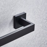 REA - Koupelnový věšák BLACK 332917 REA-06906