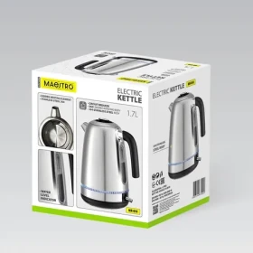 Maestro MR-050 stříbrná / Rychlovarná konvice / 2200W / 1.7 L (MR-050)