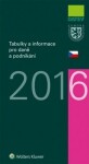 Tabulky informace pro daně podnikání 2016