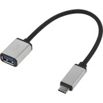 Manhattan USB 2.0 adaptér [1x USB-C® zástrčka - 1x zástrčka DisplayPort] USB-C auf DisplayPort-Kabel Stecker/Stecker 4K@