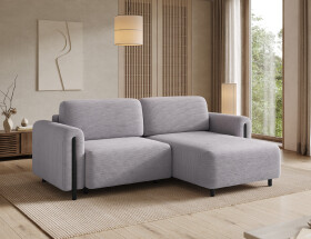 Sedací souprava Acossta Provedení: Pravá varianta, Nožičky: Černé, látka: Jarell 3