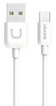 USAMS SJ099 U Turn bílá / Datový kabel / USB-C / 2A / 1 m (TCUSBXD02)