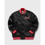 Mitchell Ness NBA Heavyweight Satin Jacket Miami Heat OJBF3413-MHEYYPPPBLCK pánské provedení