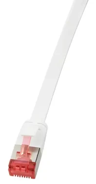 LogiLink Cat6 U/FTP bílá / Patch kabel / Plochý / RJ-45 / 20 m (CF2111S)