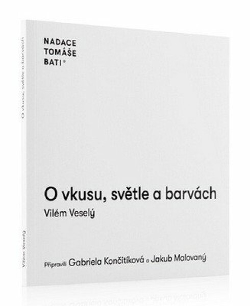 O vkusu, světle a barvách - Vilém Veselý