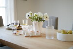 Ferm Living Skleněná karafa Ripple 900 ml, čirá barva, sklo