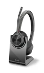 Poly Voyager 4320-M černá / Bezdrátová náhlavní souprava / mikrofon / dvě sluchátka / Bluetooth 5.1 / USB-C / MS Teams (77Z32AA)