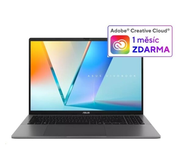 ASUS NTB Vivobook S 16 (M3607GA-OLED011W), AI 7 445, 16" 1920x1200, 16GB, 512GB SSD, Radeon, W11 Home, Matte Gray EDF_2910472