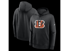 Pánská mikina Cincinnati Bengals NFL Nike Club Logo Hoodie Velikost: XL