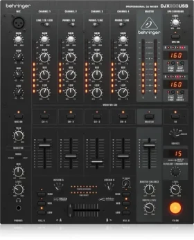 Behringer DJX900USB / DJ mixážní pult / 5 kanálů / USB / XLR / RCA / 6.3mm (DJX900-USB)