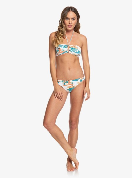 Bikinové kalhotky dámské ROXY PRINTED BEACH CLASSICS MODERATE