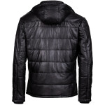 Pánská Kožená Bunda Mick Black Brixton Černá Velikost: 48