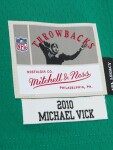 Mitchell & Ness Pánský dres Philadelphia Eagles NFL Michael Vick #7 2010 Legacy Throwback Kelly Green Velikost: 2XL