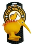 Kiwi Walker Kiwi M oranžová / Pískací hračka pro psy / Latex / 11,5 cm (LTX-006)