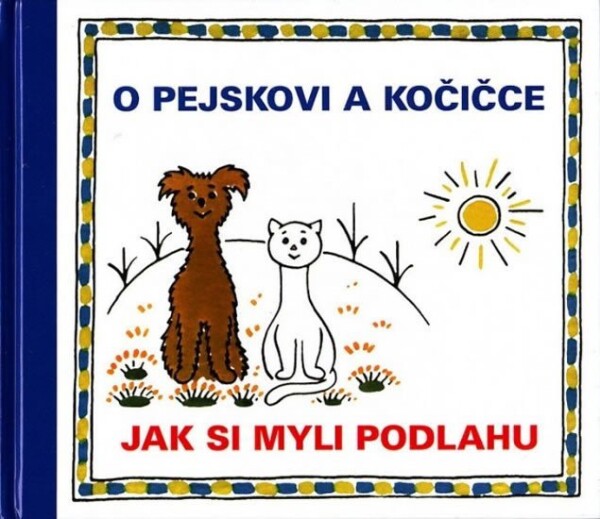 Pejskovi kočičce Jak si myli podlahu