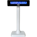 Virtuos FL-2025MB bílá / Zákaznický displej / LCD / 2x20 znaků / USB (EJG0005)