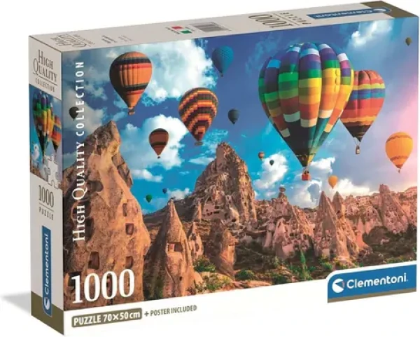 CLEMENTONI Puzzle Horkovzdušné balóny nad Kapadokií