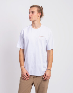 Tričko Patagonia M's Fitz Roy Icon Responsibili-Tee White