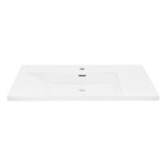 Nábytkové umyvadlo SAT B-Way 81x46 cm otvor pro baterii uprostřed SATBWA8046 SATBWA8046