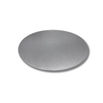 Podložka pod dort MDF TENKÁ Cake Star stříbrná kruh 25 cm 10" (1 ks)