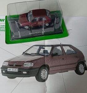 Škoda Felicia GLX 1998, 1:43 De Agostini, kaleidoskop vozů , DeA